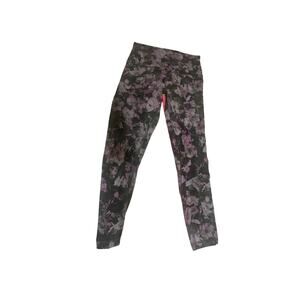 Lululemon Purple Floral High-Rise Leggings – Size Medium
